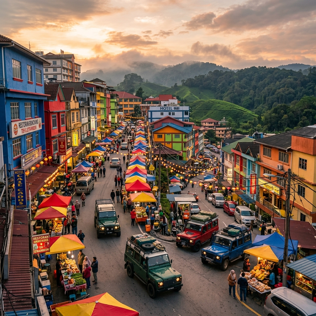 Budget Plans: Brinchang After a Half-Day Tour